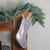 Northlight 17.5" White And Silver Sequins Hanging Christmas Stocking 1 Northlight 17.5" White And Silver Sequins Hanging Christmas Stocking -Northlight GUEST 02e6eda6 6284 4114 bb61 92955b23f0d0