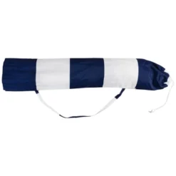 Northlight Striped Outdoor Tilting Macrame Boho Beach Market Umbrella - 6.5' - Blue And White 18 Northlight Striped Outdoor Tilting Macrame Boho Beach Market Umbrella - 6.5' - Blue And White -Northlight GUEST 03bd5a54 16fb 4cc7 aacd 7be39d721e91