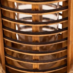 Northlight Rattan Glass Candle Lantern With Jute Handle - 7.5" 21 Northlight Rattan Glass Candle Lantern With Jute Handle - 7.5" -Northlight GUEST 052f7307 f8e4 42f5 8920 0729189fbc79