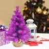 Northlight Pine Christmas Tree In Natural Jute Base - 18" - Boysenberry Purple - Unlit 1 Northlight Pine Christmas Tree In Natural Jute Base - 18" - Boysenberry Purple - Unlit -Northlight GUEST 06c5e467 6df5 4044 b772 9cb66dfc166d
