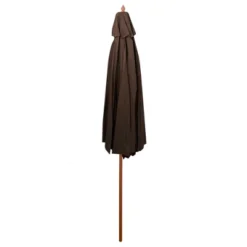 Northlight 8.5ft Outdoor Patio Market Umbrella With Wooden Pole, Brown 7 Northlight 8.5ft Outdoor Patio Market Umbrella With Wooden Pole, Brown -Northlight GUEST 06ea56e3 da7b 4bfe 8db9 d5b9720904c3