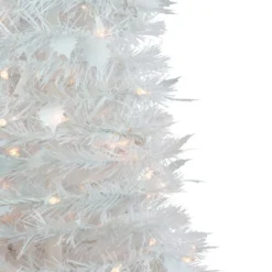 Northlight 6' Pre-Lit White Tinsel Pop-Up Artificial Christmas Tree, Clear Lights 8 Northlight 6' Pre-Lit White Tinsel Pop-Up Artificial Christmas Tree, Clear Lights -Northlight GUEST 082d8141 c44e 49a3 ab65 ac3ba4840c12