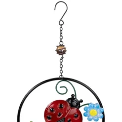 Northlight Ladybug Dreamcatcher Outdoor Garden Windchime - 27.5" -Northlight GUEST 08c031b0 483f 4e18 9010 78f0292297e3