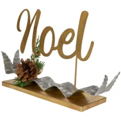 Northlight Pine Foliage And Pine Cone "NOEL" Christmas Decoration - 11" -Northlight GUEST 0c943547 e95e 4844 9f53 71de31d284c9