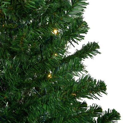 Northlight Pre-Lit Medium Mixed Classic Pine Artificial Christmas Tree - 4' - Warm Clear LED Lights 4 Northlight Pre-Lit Medium Mixed Classic Pine Artificial Christmas Tree - 4' - Warm Clear LED Lights - Image 2
