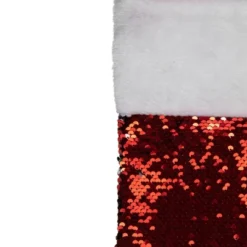Northlight 19" Red And Silver Sequin Christmas Stocking With White Faux Fur Cuff 8 Northlight 19" Red And Silver Sequin Christmas Stocking With White Faux Fur Cuff -Northlight GUEST 0da13deb 5cf6 4186 8301 a1c9554e5fde