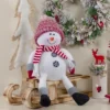 Northlight Sitting Winter Snowman Christmas Decoration - 16" - Red And White -Northlight GUEST 0dc53665 4be7 4ac3 92e8 6f46d4c36b0d