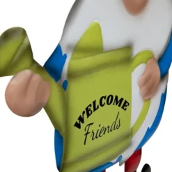 Northlight Welcome Friends Gnome Spring Outdoor Garden Stake - 22" - Orange -Northlight GUEST 0e34d7e7 8cc4 432d 925d 3f1109cff773