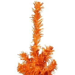 Northlight Pre-Lit Medium Artificial Pine Christmas Tree - 3' - Orange - Clear Lights -Northlight GUEST 0f49b951 081d 4ed3 b564 89e89dedcfc4