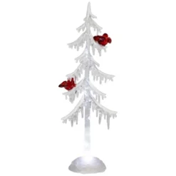 Northlight LED Lighted Acrylic Icicle Tree With Cardinals Christmas Decoration - 14" 12 Northlight LED Lighted Acrylic Icicle Tree With Cardinals Christmas Decoration - 14" -Northlight GUEST 0f83b288 ae00 4d00 9f0b e0cf7ee523a0