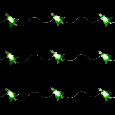 Northlight LED Christmas Tree Micro Fairy Lights - Warm White - 6' Silver Wire - 20ct 3 Northlight LED Christmas Tree Micro Fairy Lights - Warm White - 6' Silver Wire - 20ct