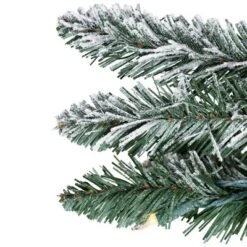 Northlight Pre-Lit Pencil Flocked Alpine Artificial Christmas Tree - 5' - Clear Lights -Northlight GUEST 106608b9 440a 4e3d a5af 970d4f40b7bc