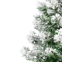 Northlight Full Flocked Angel Pine Artificial Mini Christmas Tree - 24" - Unlit -Northlight GUEST 129637c7 4cb0 400f 8dd6 daeb661d3ad4