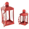 Northlight Set Of 2 Antique Red Mission Style Candle Lanterns 12.25" -Northlight GUEST 13d2c077 5a53 4767 8aa3 16753bad71fd