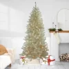 Northlight 7' Prelit Artificial Christmas Tree Metallic Sheer Champagne Tinsel - Clear Lights 1 Northlight 7' Prelit Artificial Christmas Tree Metallic Sheer Champagne Tinsel - Clear Lights -Northlight GUEST 13ec7b37 27d7 4cb6 8384 0d67cb18fdd3
