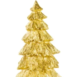 Northlight Metallic Woodland Layered Christmas Tree Decoration - 9.5" - Gold Finish -Northlight GUEST 173ca926 a34c 47f3 9f49 ca39dfb67c36