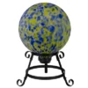 Northlight 10" Yellow And Blue Outdoor Patio Garden Gazing Ball 2 Northlight 10" Yellow And Blue Outdoor Patio Garden Gazing Ball -Northlight GUEST 1982edea e9dd 4a58 9127 47133149439e