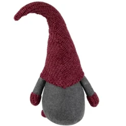Northlight Standing Gnome With Knitted Hat Christmas Decoration - 18" - Mauve And Gray -Northlight GUEST 1b227a86 bfd5 4aa5 9fb3 7db4dbfd9d09