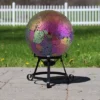 Northlight 10" Pink Iridescent Mosaic Reflective Glass Outdoor Garden Gazing Ball 1 Northlight 10" Pink Iridescent Mosaic Reflective Glass Outdoor Garden Gazing Ball -Northlight GUEST 1dc4f160 920d 401c 99ec 584aff5665fc
