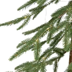 Northlight Pre-Lit Medium Alpine Artificial Christmas Tree - 4' - Clear LED Lights -Northlight GUEST 1ef8d152 db57 412b 853e 055fbcc41f97