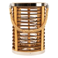 Northlight Rattan Glass Candle Lantern With Jute Handle - 11.5" 17 Northlight Rattan Glass Candle Lantern With Jute Handle - 11.5" -Northlight GUEST 20ccdbcb 00d8 405c a26f 93c827710168