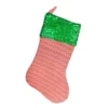 Northlight 19" Red And Green Chevron Sequin Christmas Stocking -Northlight GUEST 20dee8ce 11c9 451d 9d16 e56bc72f914d