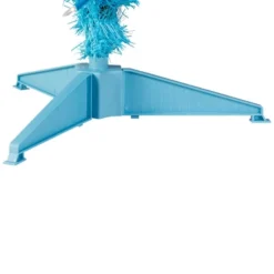 Northlight Pre-Lit Medium Artificial Pine Christmas Tree - 4' - Sky Blue - Clear Lights -Northlight GUEST 220e633e ca2c 4699 9162 e9baa143034c