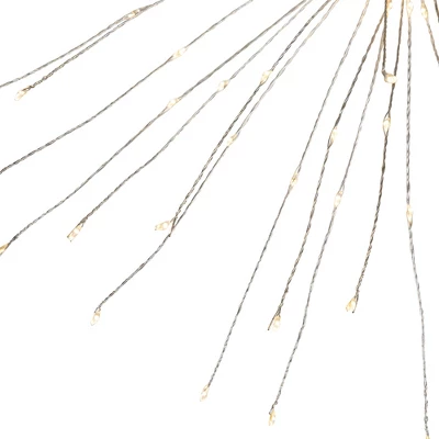 Northlight 20" LED Lighted Firework Silver Branch Christmas Decoration - Warm White Lights 6 Northlight 20" LED Lighted Firework Silver Branch Christmas Decoration - Warm White Lights - Image 4