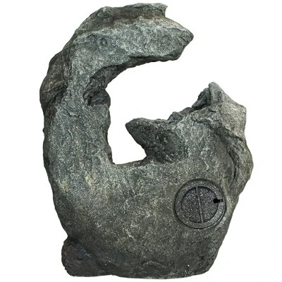 Northlight 32" Lighted Rock Waterfall Outdoor Garden Water Fountain 6 Northlight 32" Lighted Rock Waterfall Outdoor Garden Water Fountain - Image 5