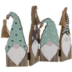 Northlight Wooden Gnomes Hinged Christmas Decoration - 10.75" 10 Northlight Wooden Gnomes Hinged Christmas Decoration - 10.75" -Northlight GUEST 2706329a 4433 42ab 853e a5dd1e417d00