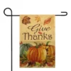 Northlight Orange Pumpkins Give Thanks Autumn Harvest Garden Flag 12.5" X 18" -Northlight GUEST 28d8e8ba 7cab 4904 810c 25a2e0237e2d
