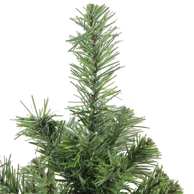 Northlight 1.5 FT Mini Canadian Pine Medium Artificial Christmas Tree With Faux Wood Base, Unlit 2 Northlight 1.5 FT Mini Canadian Pine Medium Artificial Christmas Tree With Faux Wood Base, Unlit