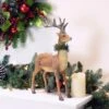 Northlight Standing Glittered Reindeer With Pine Neck Wreath Christmas Decoration - 15.5" 1 Northlight Standing Glittered Reindeer With Pine Neck Wreath Christmas Decoration - 15.5" -Northlight GUEST 29b10598 1452 4f1f 95a1 bde3343e850e