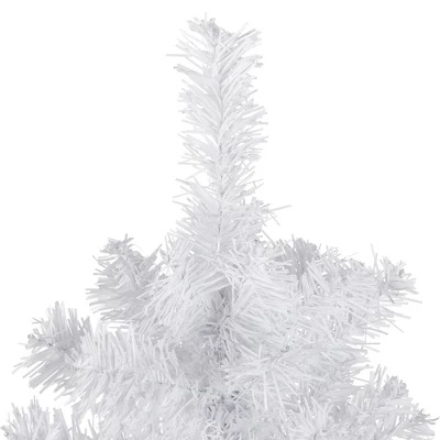 Northlight Medium Mini White Balsam Pine Artificial Christmas Tree With Burlap Base - 24" - Unlit 4 Northlight Medium Mini White Balsam Pine Artificial Christmas Tree With Burlap Base - 24" - Unlit - Image 2