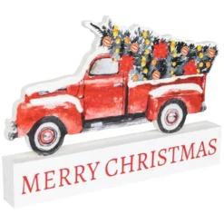Northlight Pickup Truck Merry Christmas Wooden Decoration - 9" 8 Northlight Pickup Truck Merry Christmas Wooden Decoration - 9" -Northlight GUEST 2e4ebdbc d199 4753 9d6f a331c09e1c02