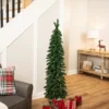 Northlight Pre-Lit Pencil Alpine Artificial Christmas Tree - 5' - Clear Lights 1 Northlight Pre-Lit Pencil Alpine Artificial Christmas Tree - 5' - Clear Lights -Northlight GUEST 2eb3ab03 c8e7 44aa a28e 639d8388730a