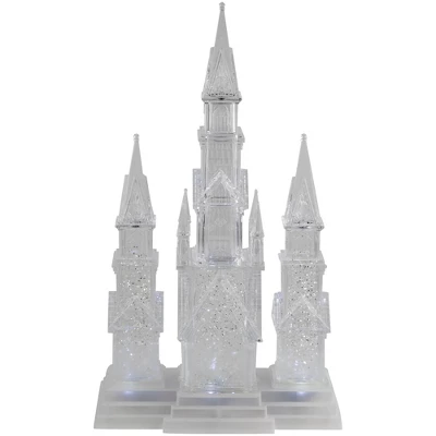 Northlight LED Lighted Winter Church Acrylic Christmas Decoration - 17.5" 3 Northlight LED Lighted Winter Church Acrylic Christmas Decoration - 17.5"