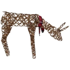 Northlight 35" LED Lighted Feeding Rattan Reindeer Outdoor Christmas Decoration 10 Northlight 35" LED Lighted Feeding Rattan Reindeer Outdoor Christmas Decoration -Northlight GUEST 308cf223 c7b4 4f1e ad56 0a1d5c12d81e
