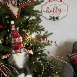 Northlight 20" LED Lighted Firework Silver Branch Christmas Decoration - Warm White Lights