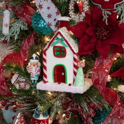 Northlight Peppermint Candy House Christmas Decoration - 11" 5 Northlight Peppermint Candy House Christmas Decoration - 11" - Image 3