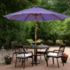 Northlight Outdoor Patio Market Umbrella With Wooden Pole - 8.5' - Purple 2 Northlight Outdoor Patio Market Umbrella With Wooden Pole - 8.5' - Purple -Northlight GUEST 3859696d f175 4ddc b4e5 f9dcab639cb1