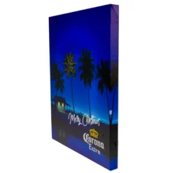 Northlight 18.75" Motion Activated Musical Lighted Corona Christmas Wall Art