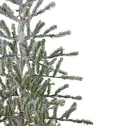 Northlight 5' Prelit Artificial Christmas Tree Flocked Alpine Twig - Warm White Lights 9 Northlight 5' Prelit Artificial Christmas Tree Flocked Alpine Twig - Warm White Lights -Northlight GUEST 3890c2a8 8d47 4136 93f8 93d206071f64