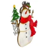 Northlight Snowman With "Snow" And Pine Tree Sign Wooden Christmas Decoration - 18" -Northlight GUEST 39472f67 b6bd 4e18 b643 b996c50516b7