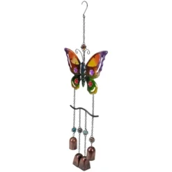 Northlight 24" Purple And Bronze Butterfly Outdoor Garden Windchime 9 Northlight 24" Purple And Bronze Butterfly Outdoor Garden Windchime -Northlight GUEST 3af8020f 1f31 4722 91bc 4db0849c41a1