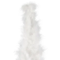 Northlight Layered Wispy Feather Cone Tree Christmas Decoration - 16" - Winter White -Northlight GUEST 3b57fc06 f81f 43ea bfce 45c68c92c2cb