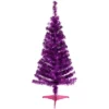Northlight 4' Purple Artificial Tinsel Christmas Tree, Unlit 1 Northlight 4' Purple Artificial Tinsel Christmas Tree, Unlit -Northlight GUEST 4671b759 9f33 46ed b420 4f4e2240942e