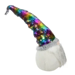Northlight Gnome With Rainbow Flip Sequin Hat Christmas Decoration - 24" -Northlight GUEST 478ecbff fa20 45fe bf07 29ca98155692
