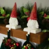 Northlight Glittered Gnome Christmas Stocking Holders - 8.25" - Set Of 2 1 Northlight Glittered Gnome Christmas Stocking Holders - 8.25" - Set Of 2 -Northlight GUEST 4a565691 a772 4f73 818f 42d4df92d6ff