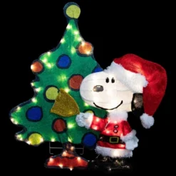 Northlight 32" LED Lighted Peanuts Snoopy And Christmas Tree Outdoor Decoration - Clear Lights 11 Northlight 32" LED Lighted Peanuts Snoopy And Christmas Tree Outdoor Decoration - Clear Lights -Northlight GUEST 4ac580a7 9286 42e5 a83d c95dd80dba94